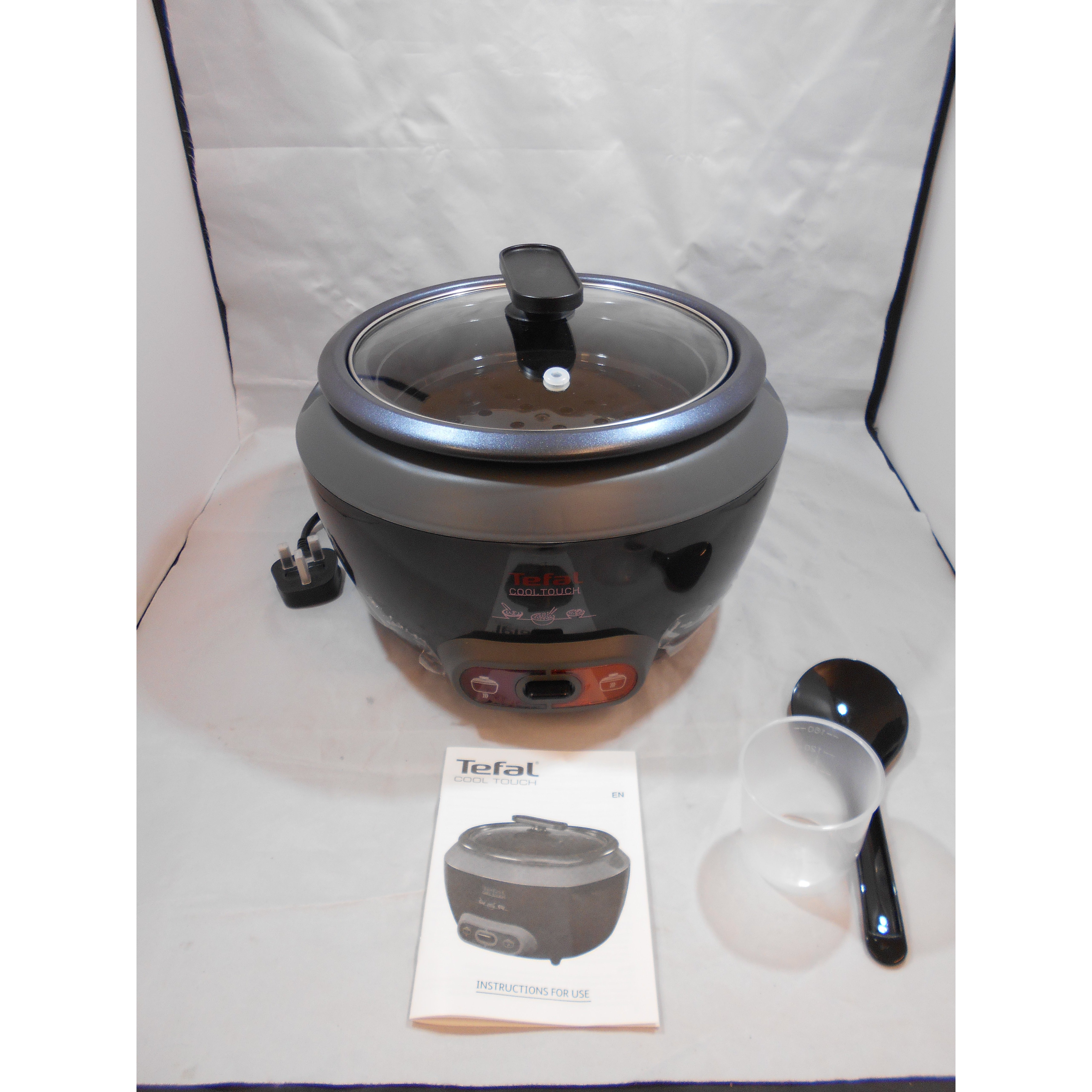Tefal RK1568UK Cool Touch Rice Cooker, (20 Portions), 700 W, 1.8 Litre